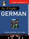 Cover image for In-Flight German